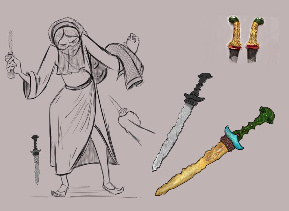 Prop — sword