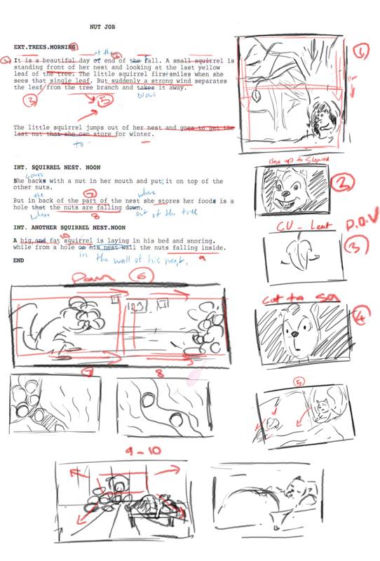 NutJob — marked-up script